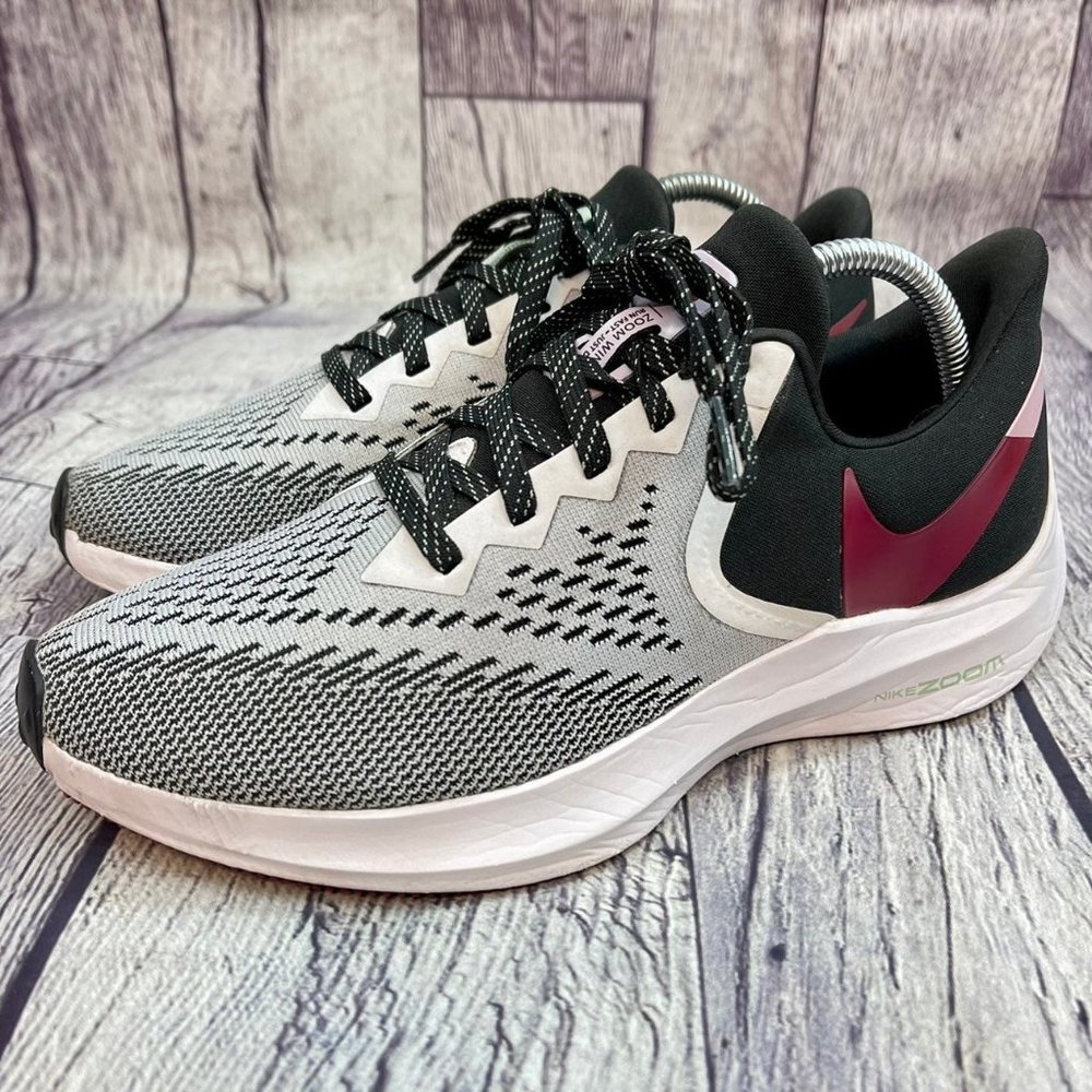 Nike Air Zoom Winflo Women's Size 8 Running Athletic Sneakers AQ8228-103 - Picture 5 of 10